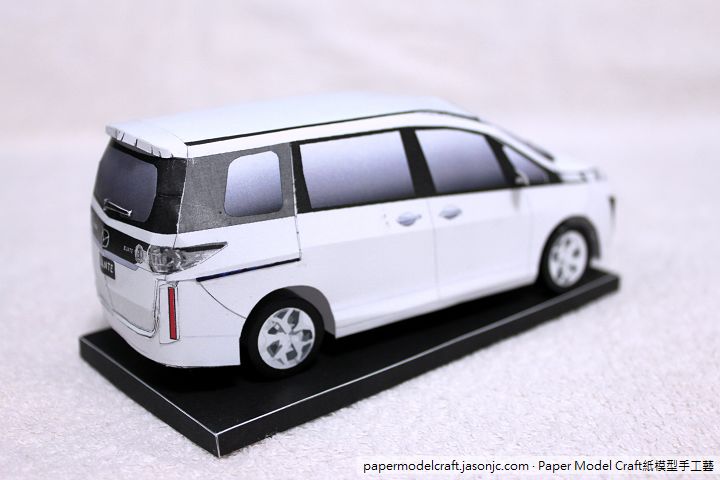 Mazda BIANTE紙模型汽車